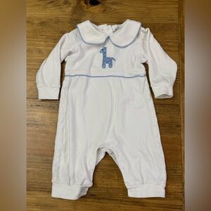 Little English Crochet Giraffe Playsuit